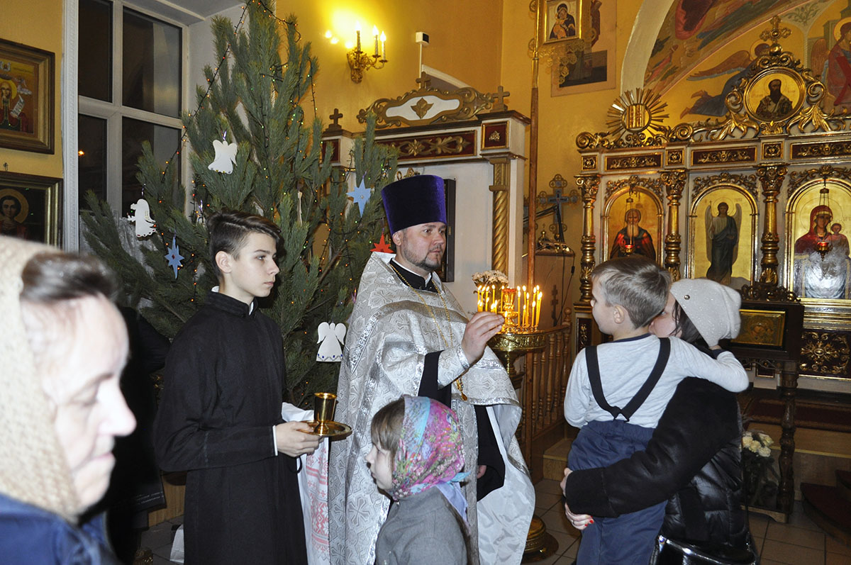 Всенощное бдение в канун Рождества Христова