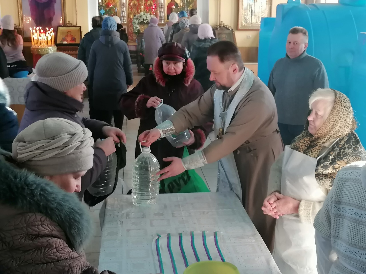 Празднование Крещение Господне