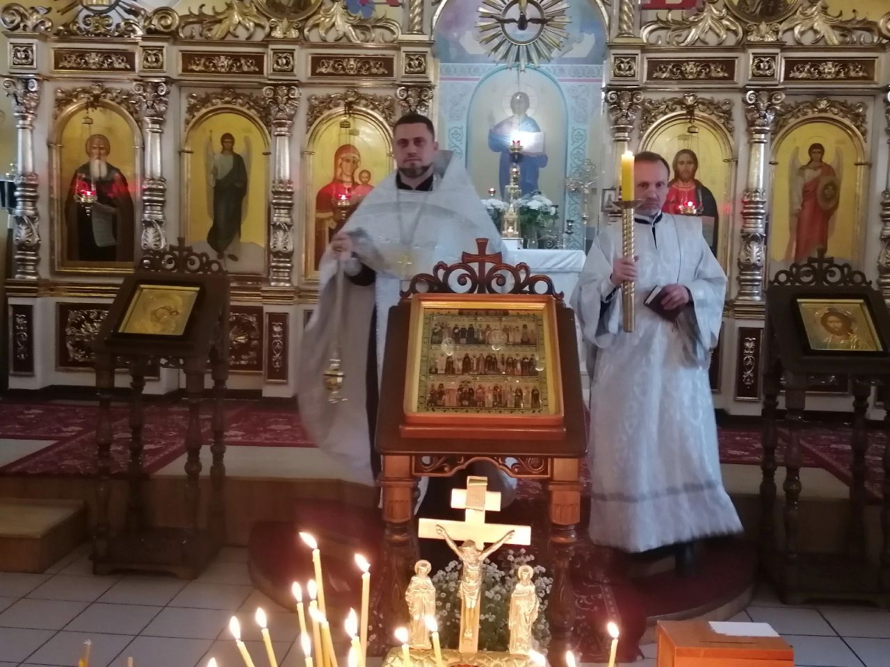 Вечернее богослужение в канун Троицкой родительской субботы
