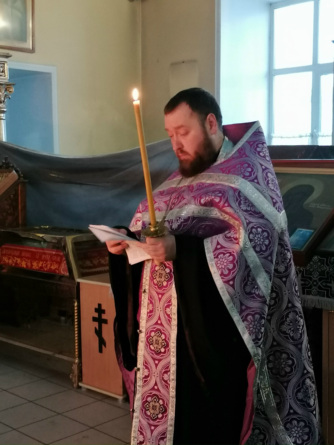 Вечернее богослужение в канун родительской субботы