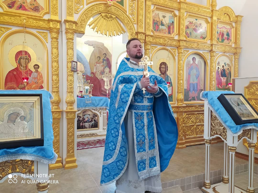 Литургия в Неделю 24-ю по Пятидесятнице в Камайке