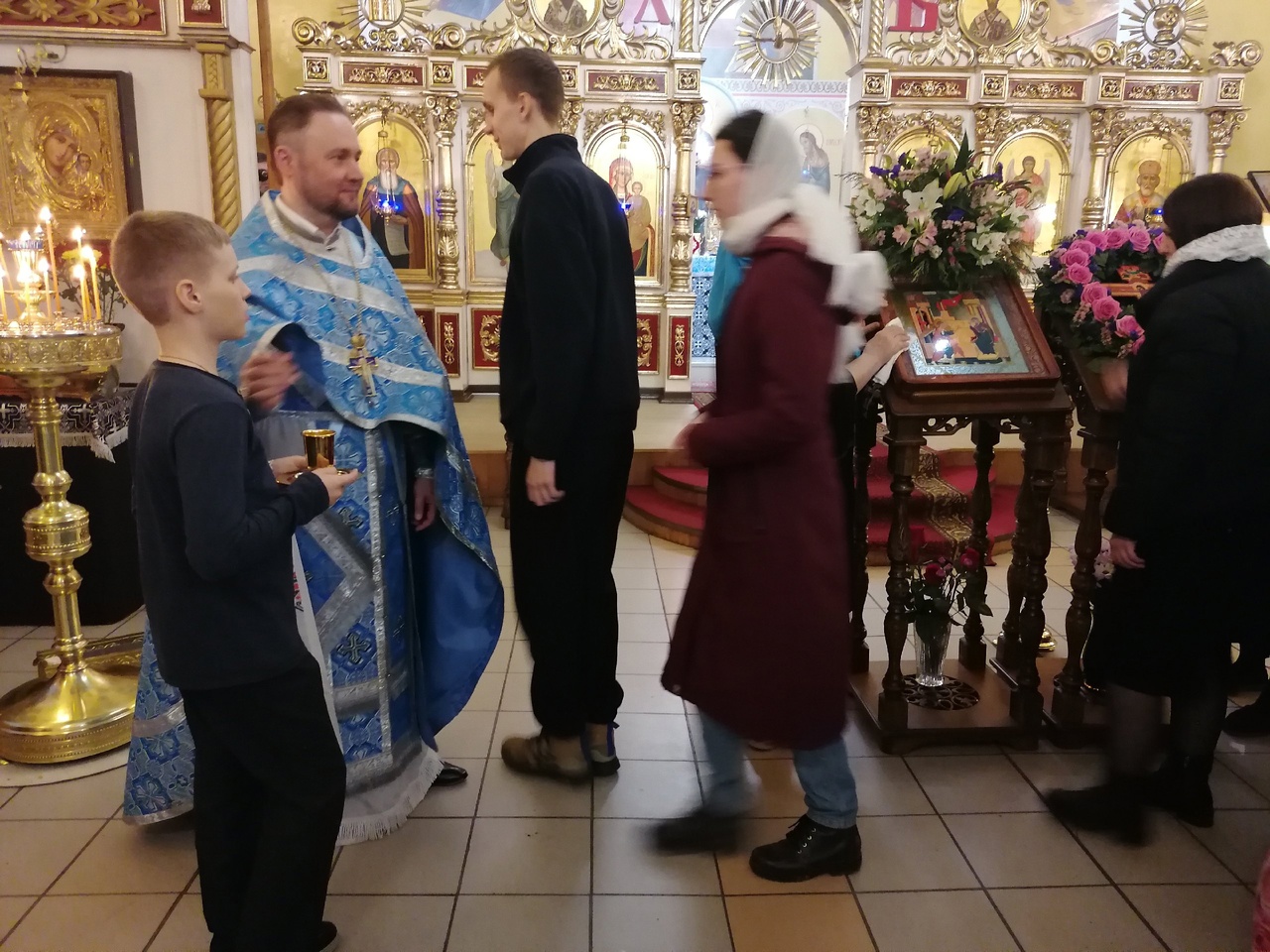 Всенощное бдение в канун Крестопоклонной Недели Великого поста и Благовещения