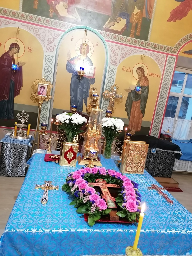 Всенощное бдение в канун Крестопоклонной Недели Великого поста и Благовещения