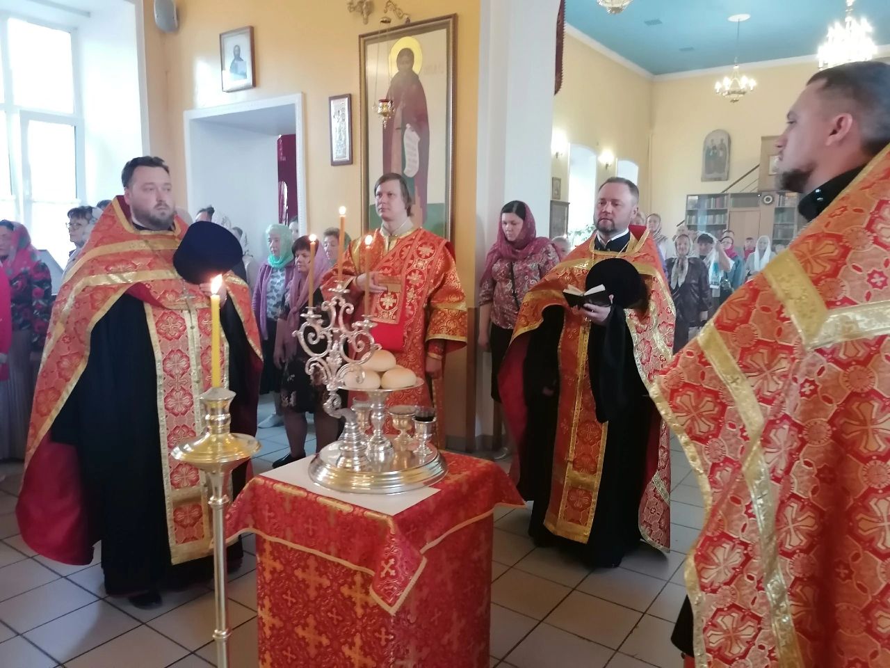 Всенощное бдение в канун престольного праздника нашего храма 