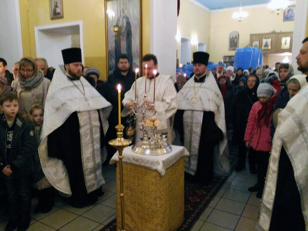 Всенощное бдение в канун Крещения Господня