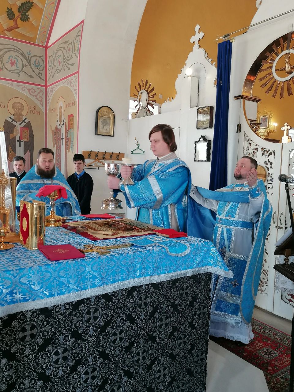 Празднование Благовещение Богородицы