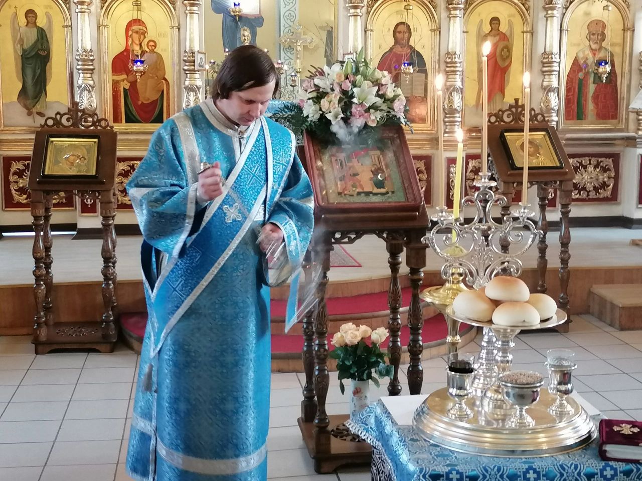 Всенощное бдение в канун праздника Благовещения Богородицы