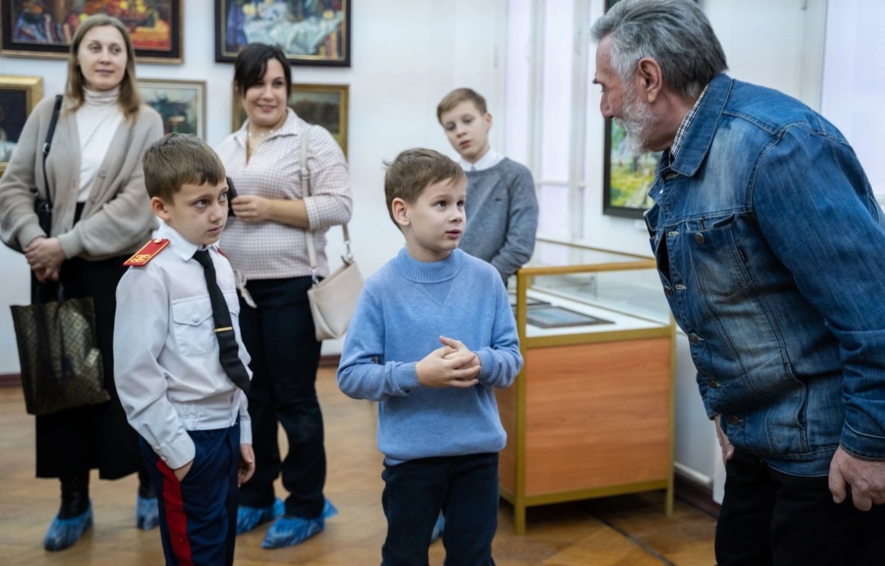 Воспитанники воскресной школы посетили Пензенское художественное училище им. К.А.Савицкого