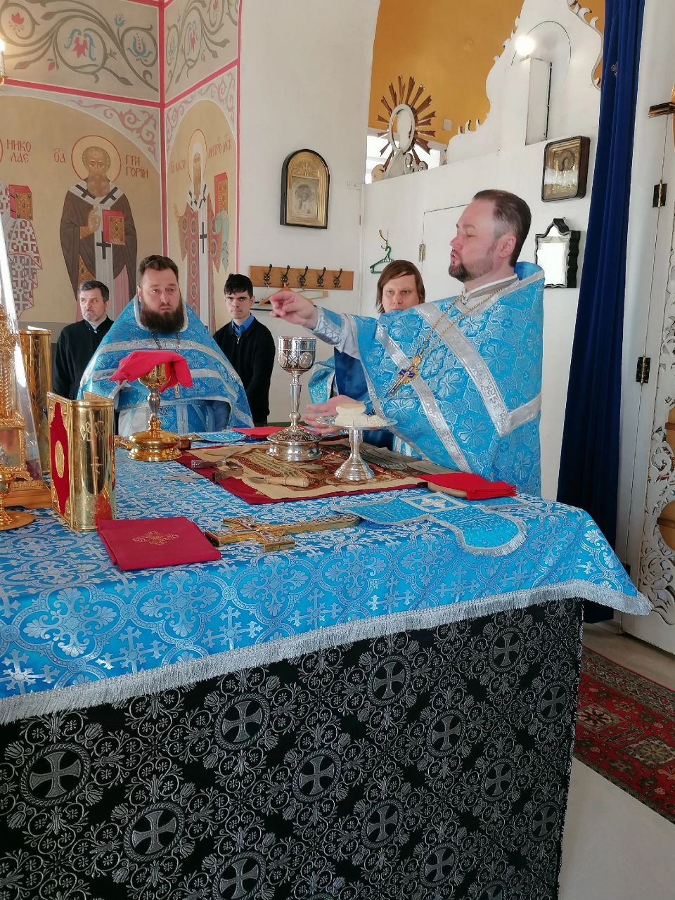 Празднование Благовещение Богородицы