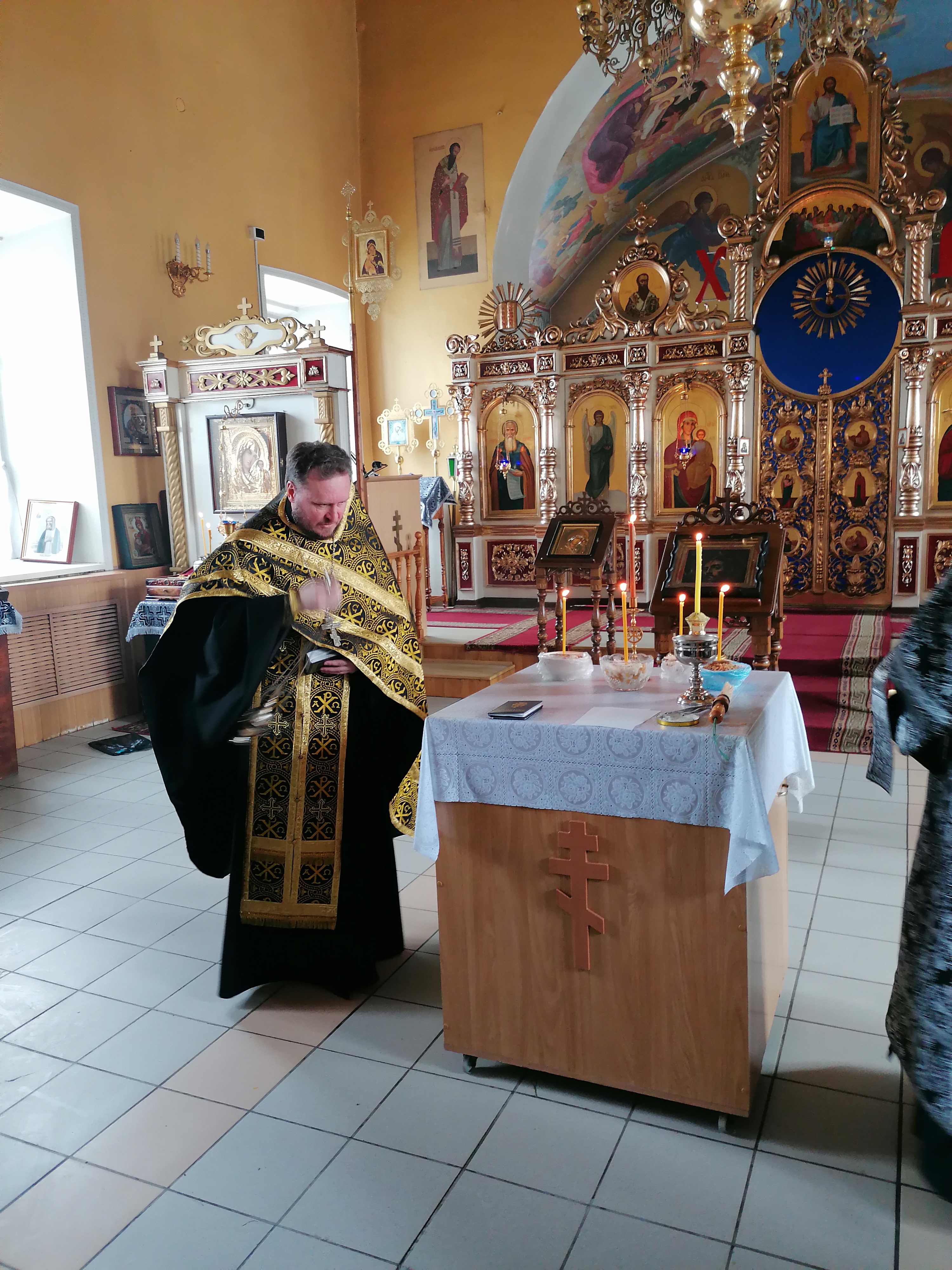Служба в четверг первой седмицы Великого поста