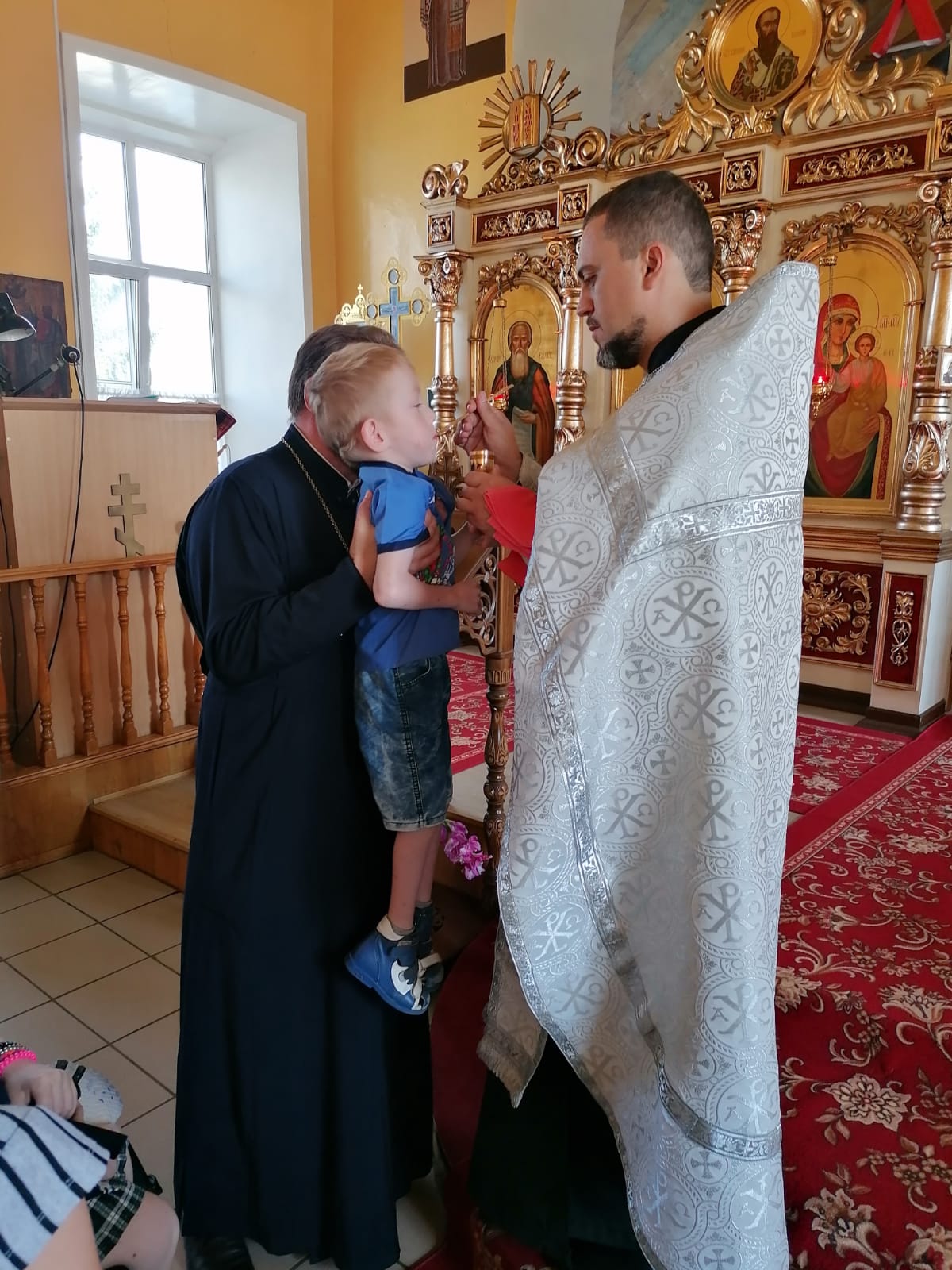 Состоялась духовно-просветительская встреча детей со священниками