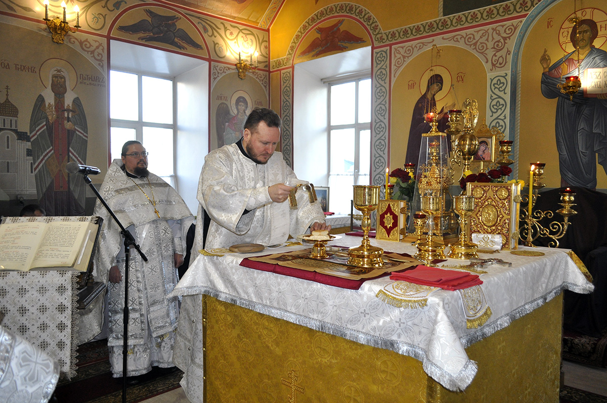 Празднование Собора Архистратига Михаила