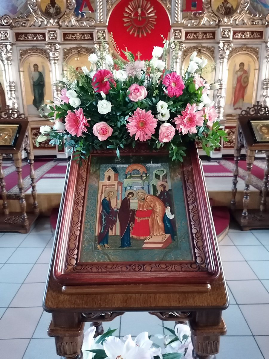 Всенощное бдение в канун праздника Сретения Господня