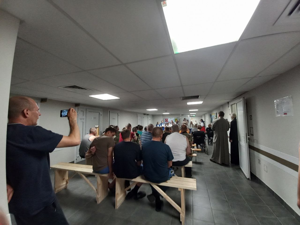 Воспитанники воскресной школы Никольского храма г.Пензы провели концерт для раненых военнослужащих
