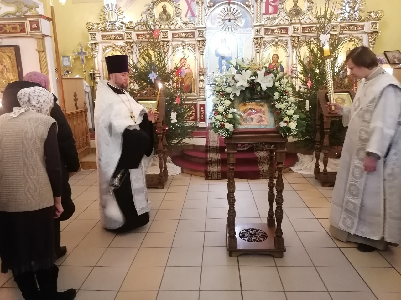 Всенощное бдение в канун праздника Рождества Христова