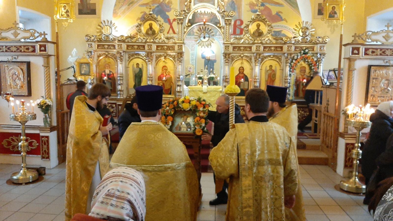 Празднование престольного праздника нашего храма