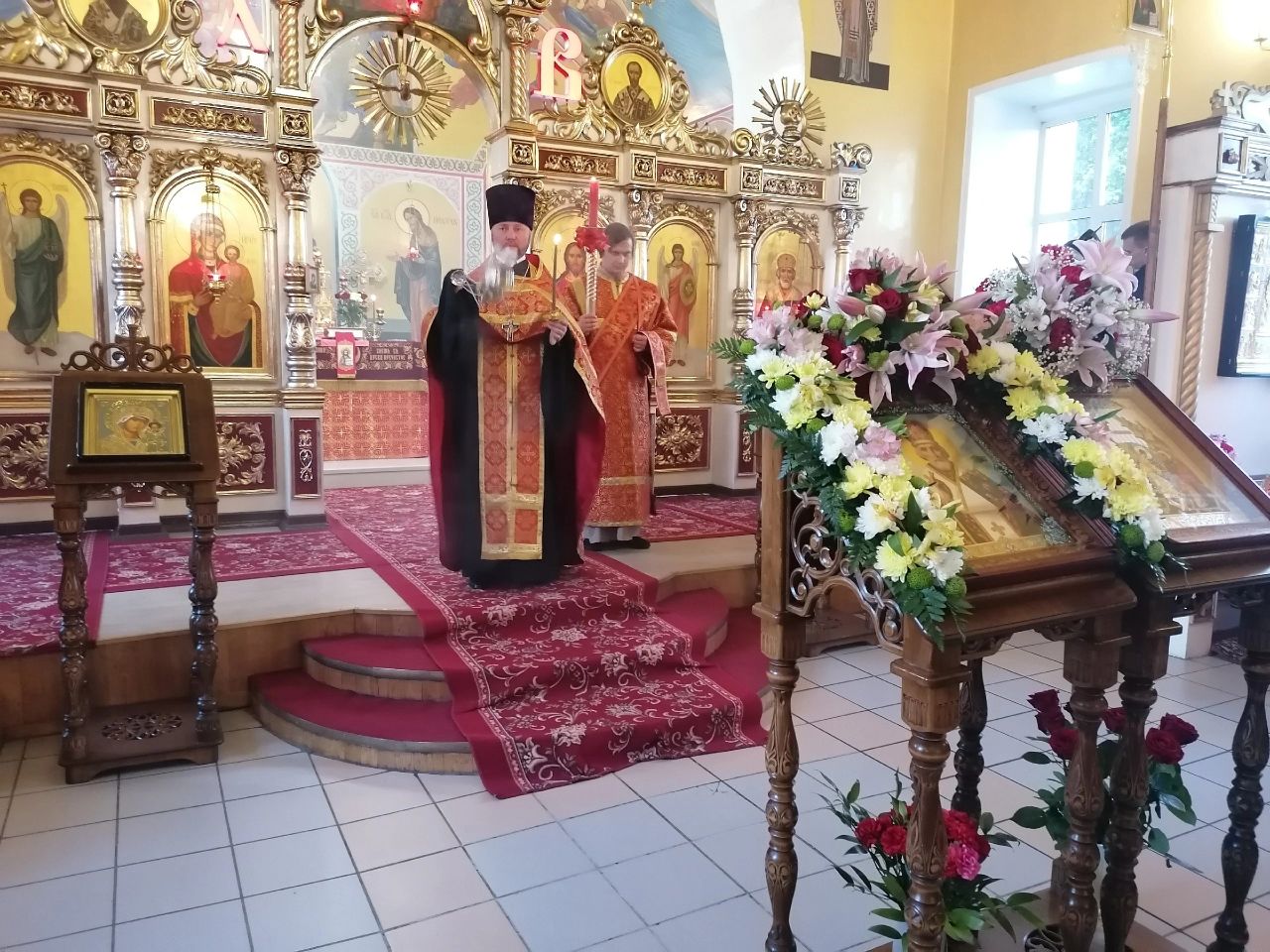 Всенощное бдение в канун престольного праздника нашего храма 