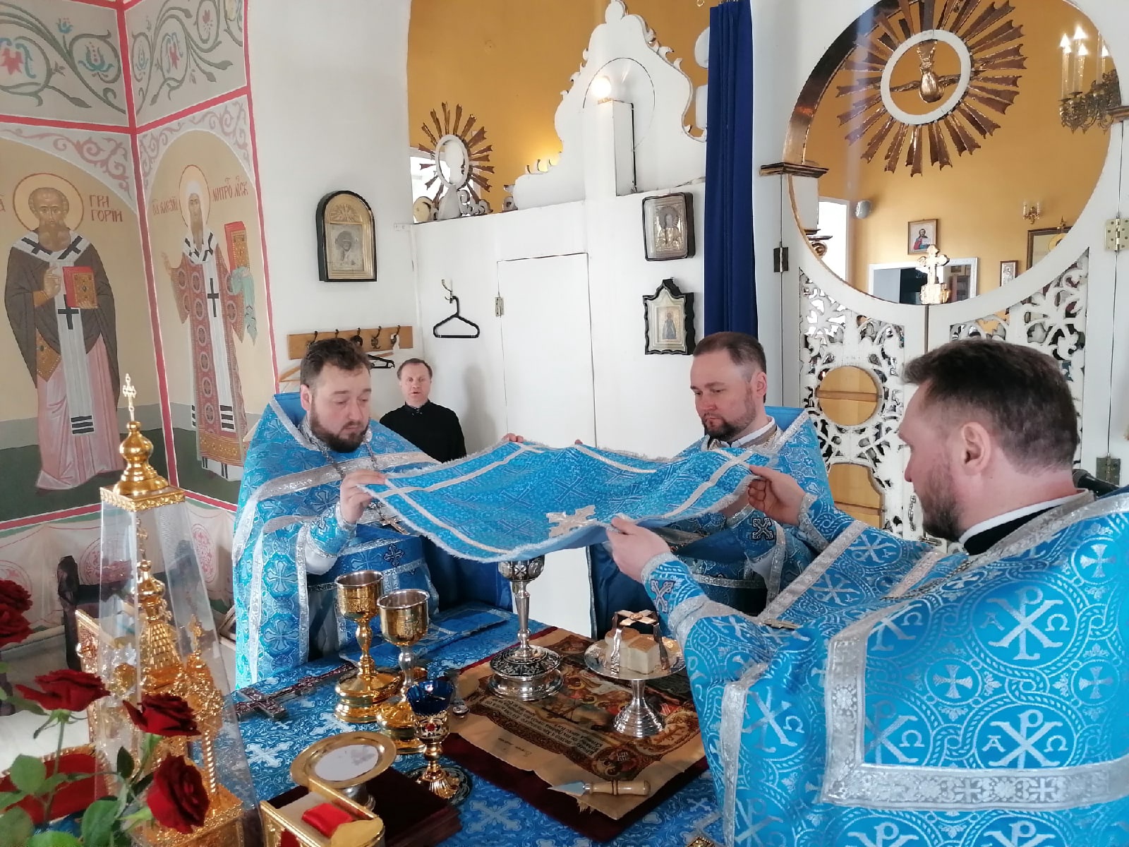 Празднование Благовещение Богородицы