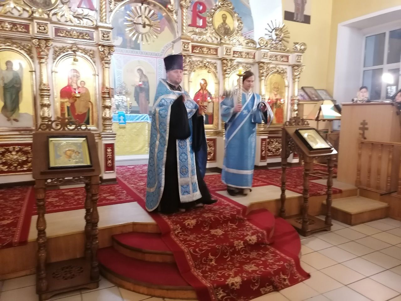Всенощное бдение в канун праздника Сретение Господне