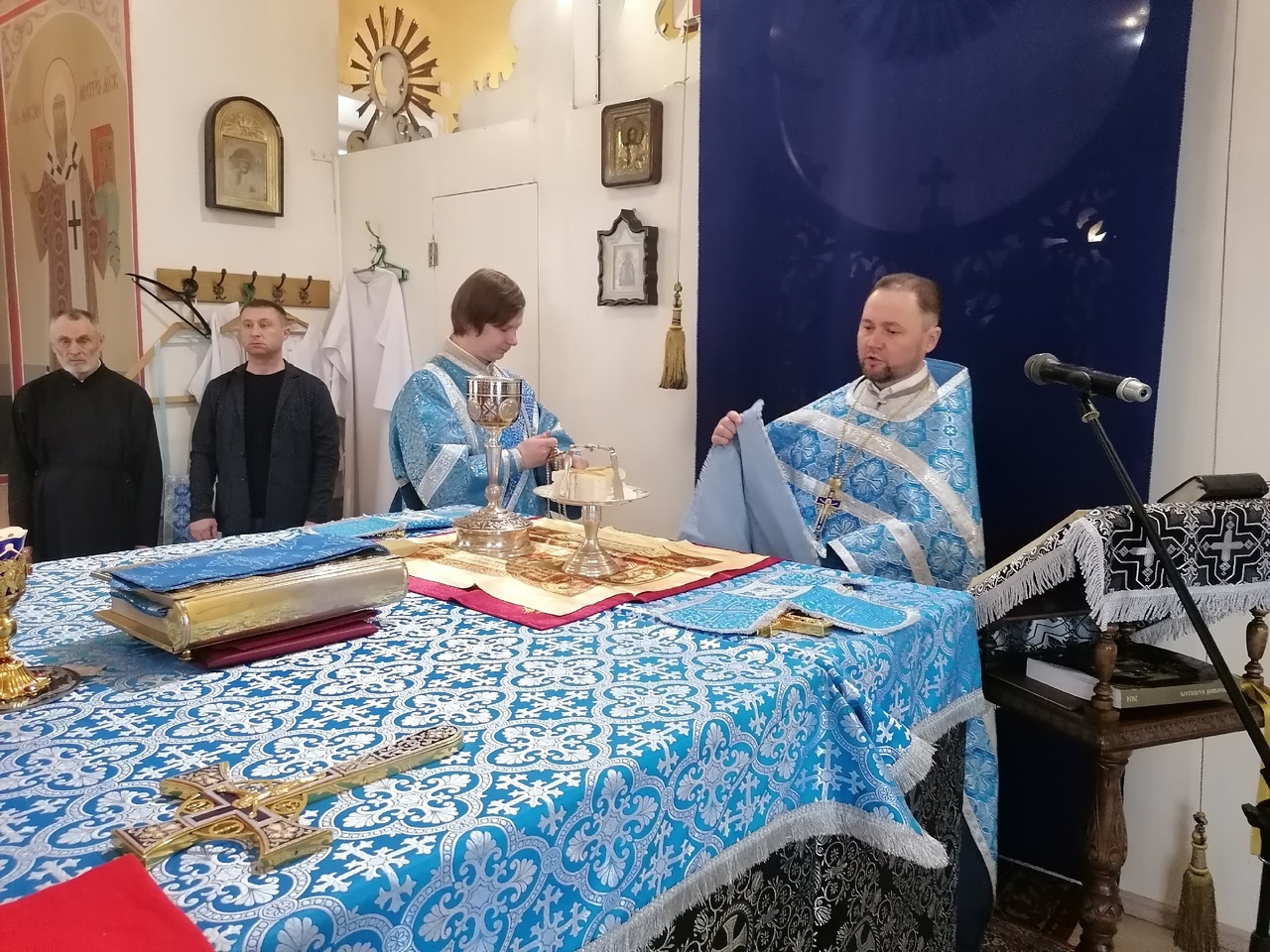 Празднование Благовещение Богородицы