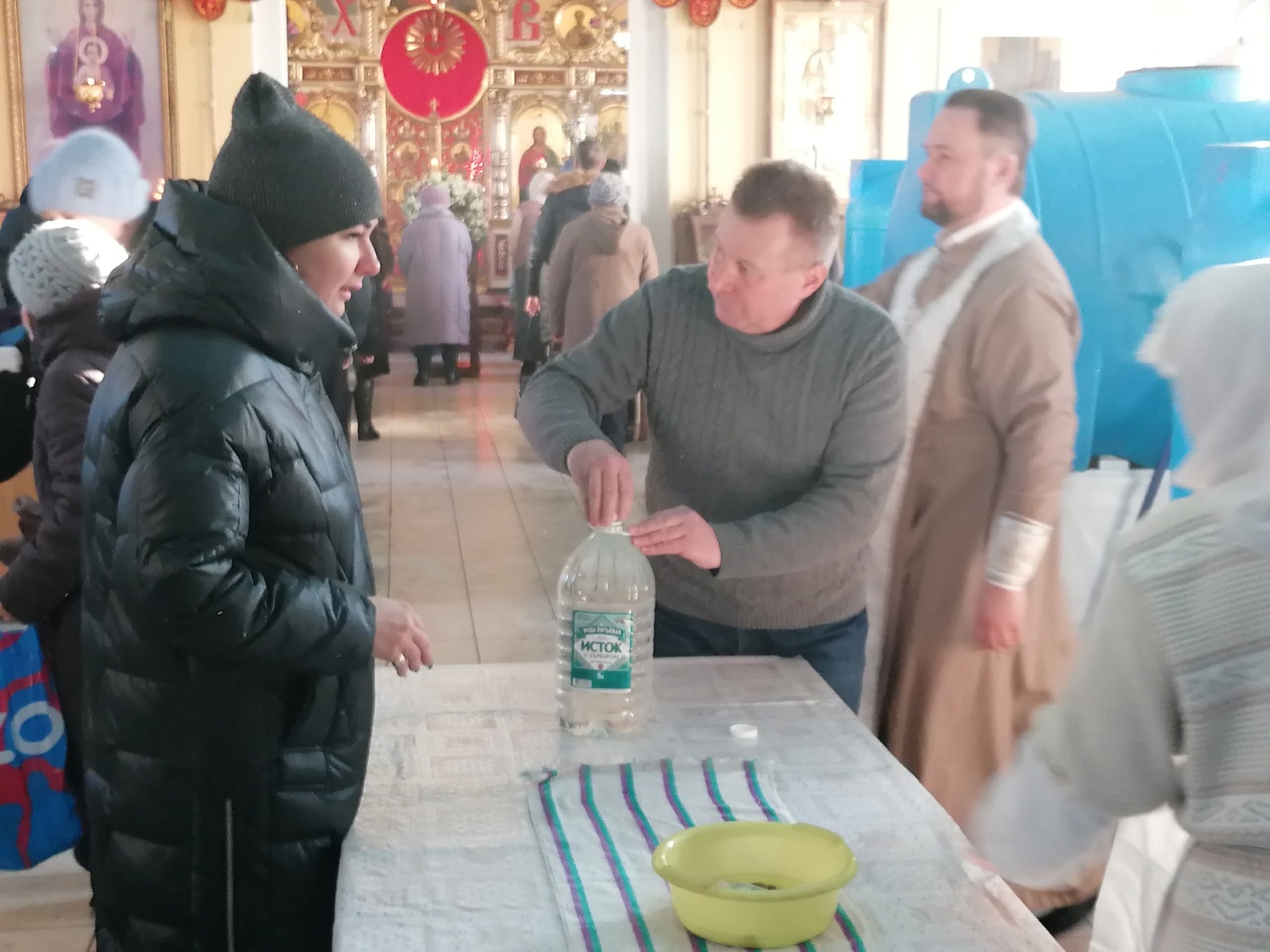 Празднование Крещение Господне