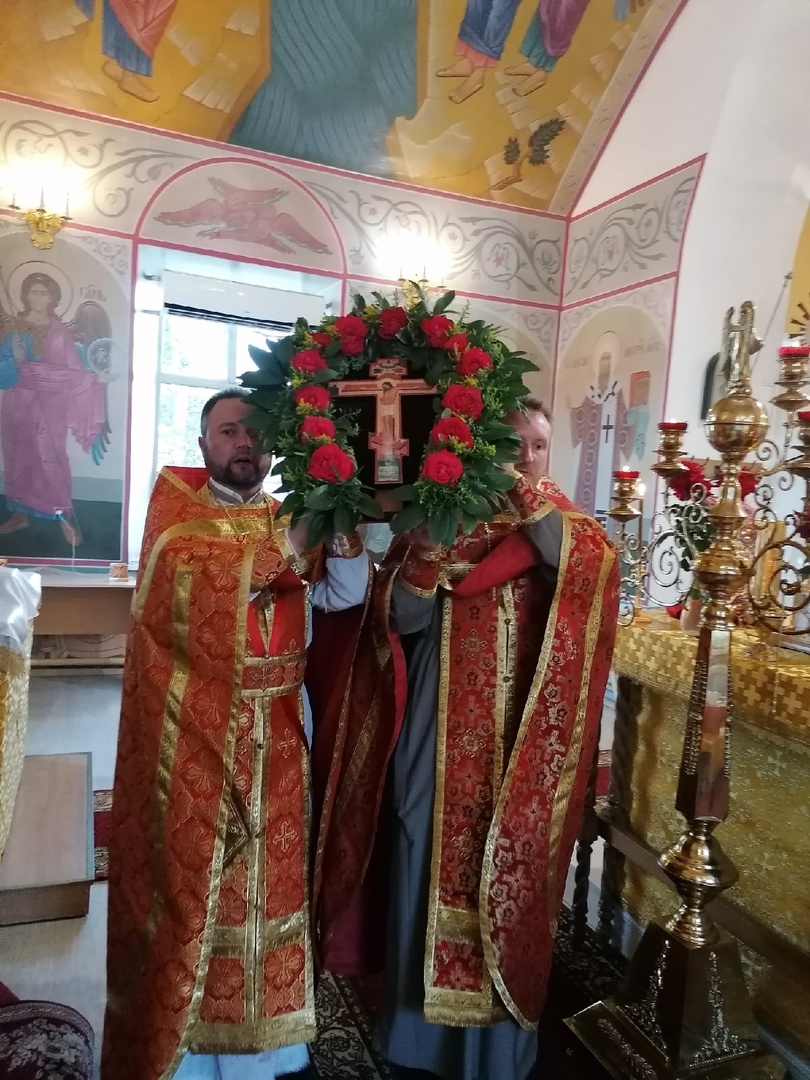 Всенощное бдение в канун праздника Происхождение Честных Древ Животворящего Креста Господня