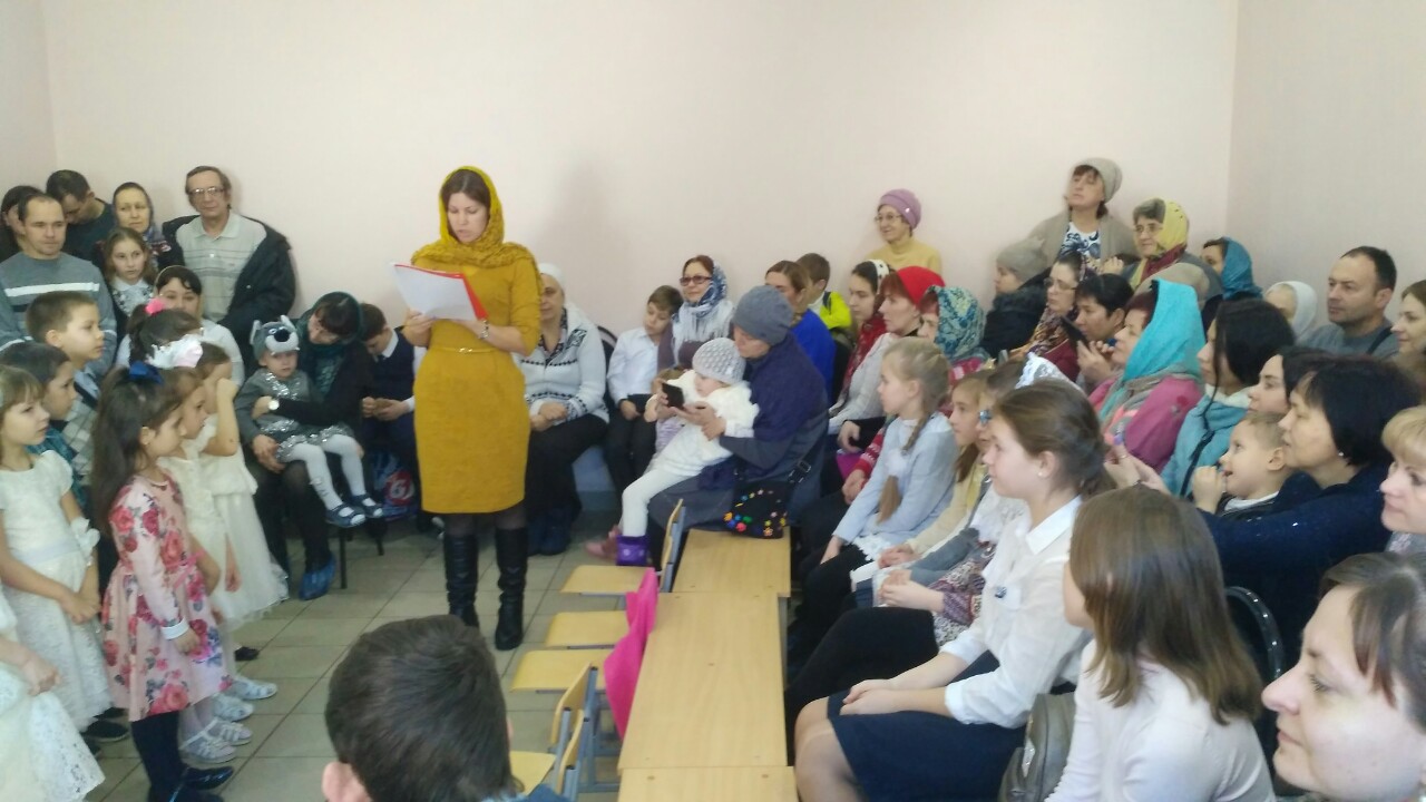 Рождественский утренник в воскресной школе "Азбука веры" 