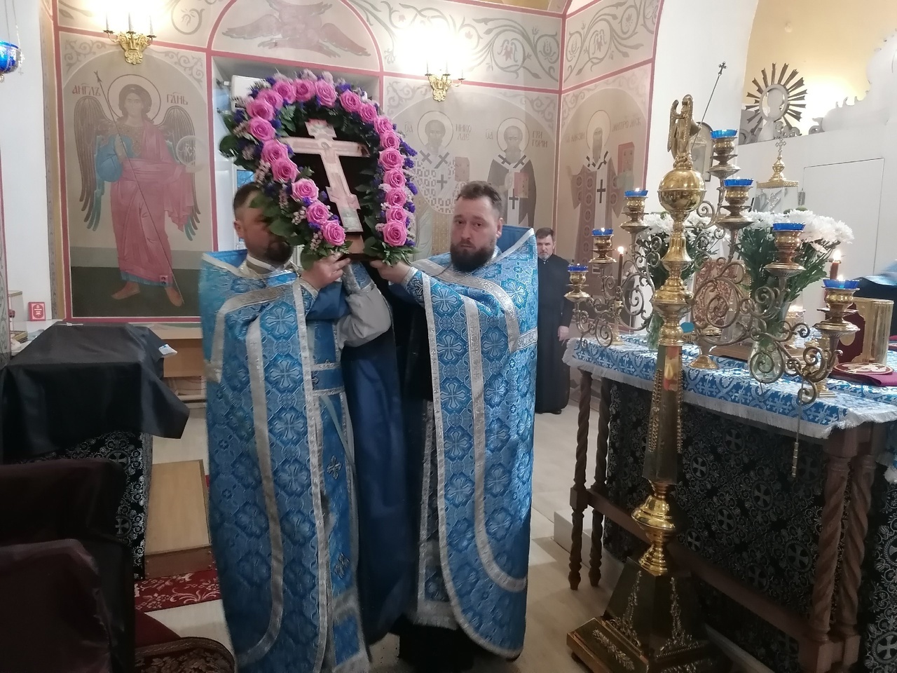 Всенощное бдение в канун Крестопоклонной Недели Великого поста и Благовещения