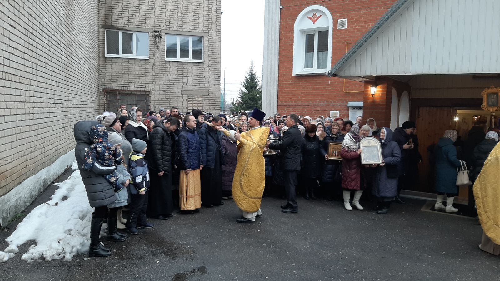 Празднование престольного праздника нашего храма
