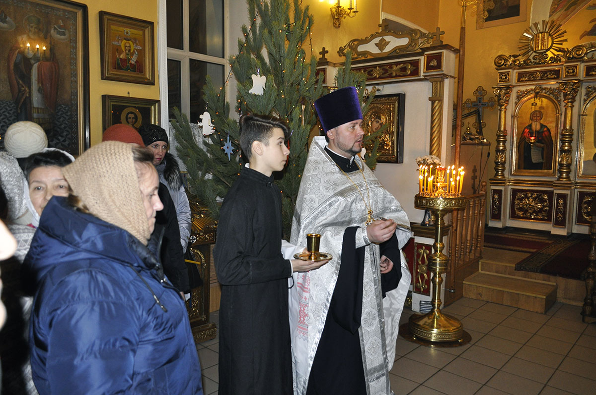 Всенощное бдение в канун Рождества Христова