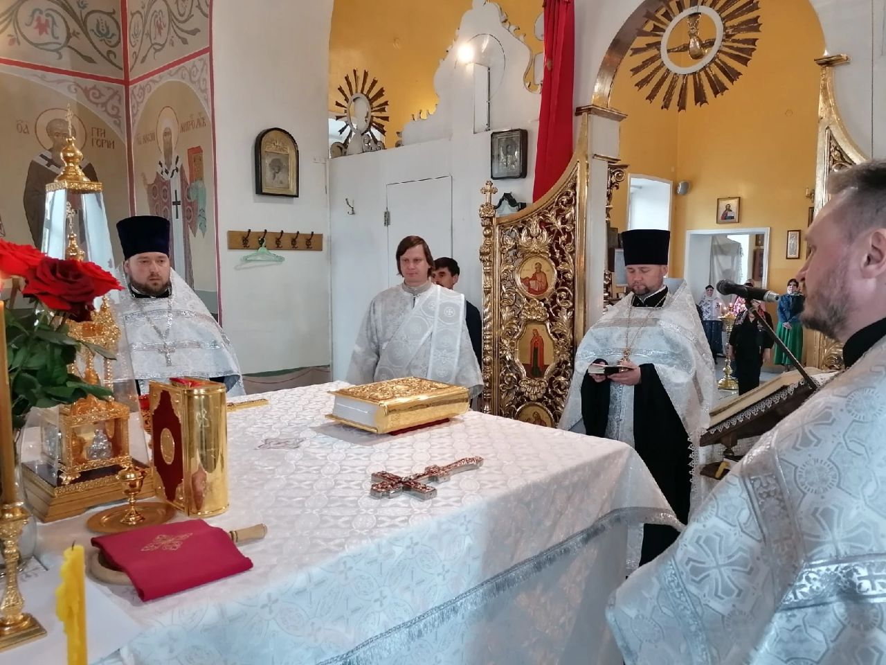 Всенощное бдение в канун праздника Вознесение Господне