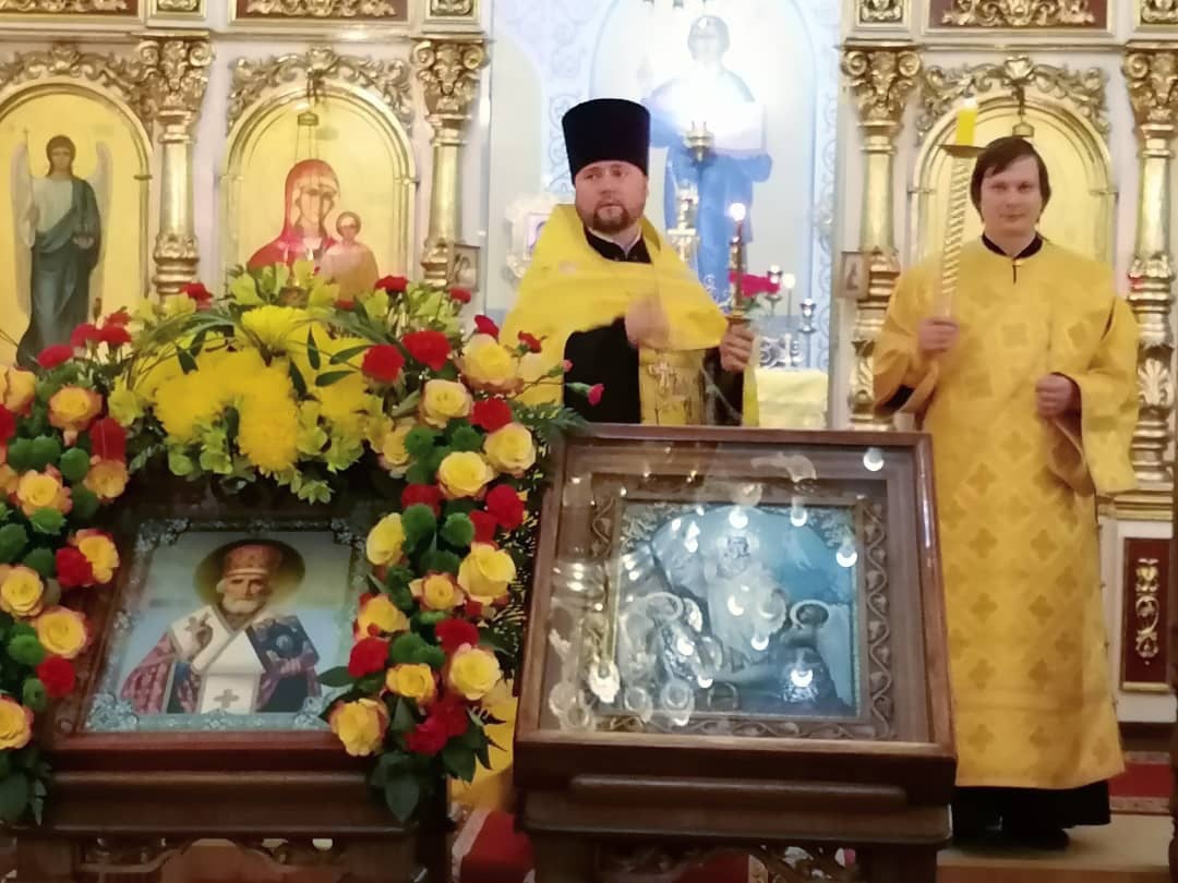 Всенощное бдение в канун престольного праздника нашего храма