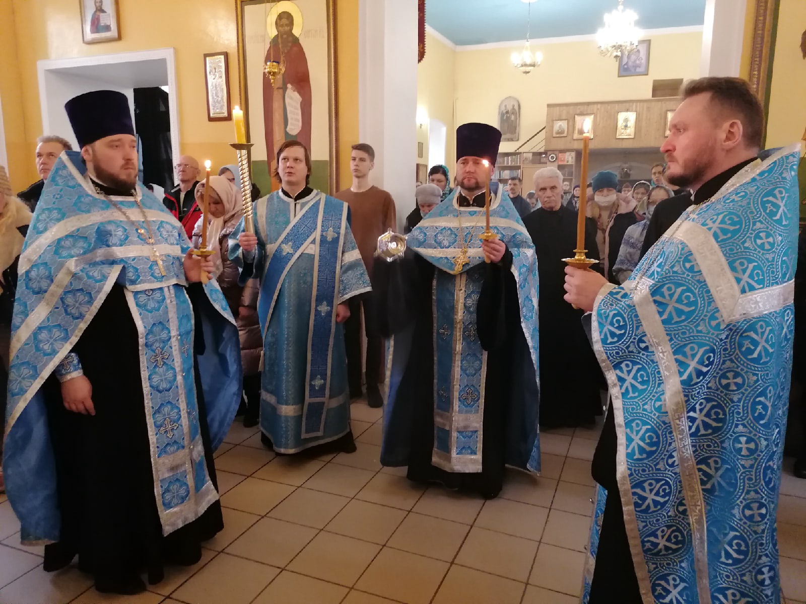  Всенощное бдение в канун праздника Благовещения Богородицы