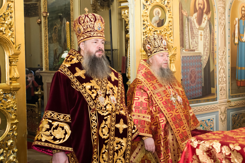 В праздник Собора новомучеников и исповедников Церкви Русской митрополит Серафим принял поздравления с днем Ангела