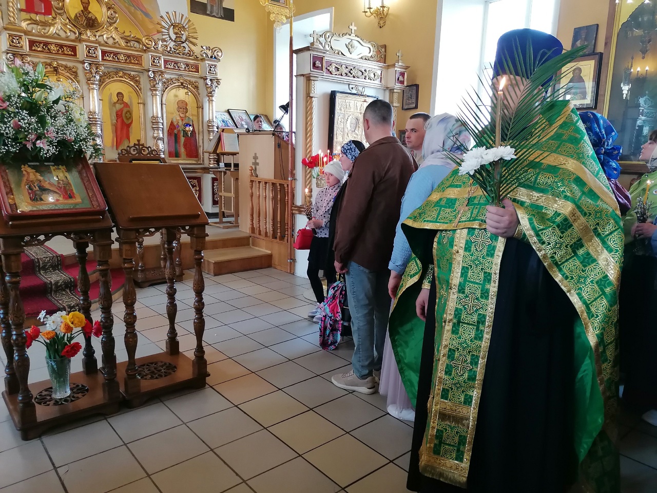 Всенощное бдение в канун Входа Господня в Иерусалим