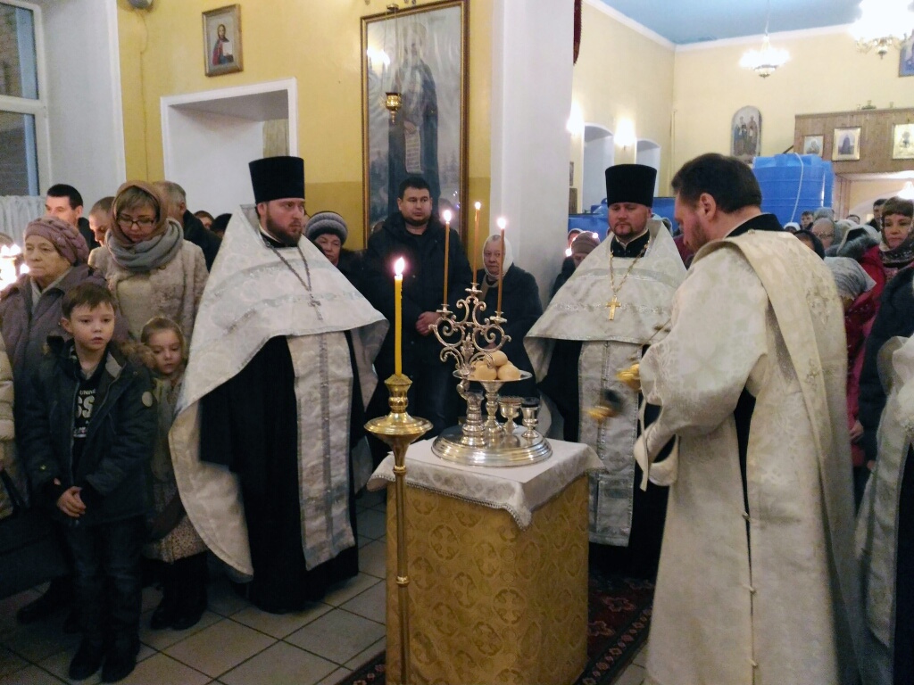 Всенощное бдение в канун Крещения Господня