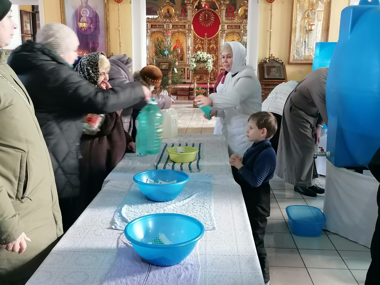 Празднование Крещение Господне