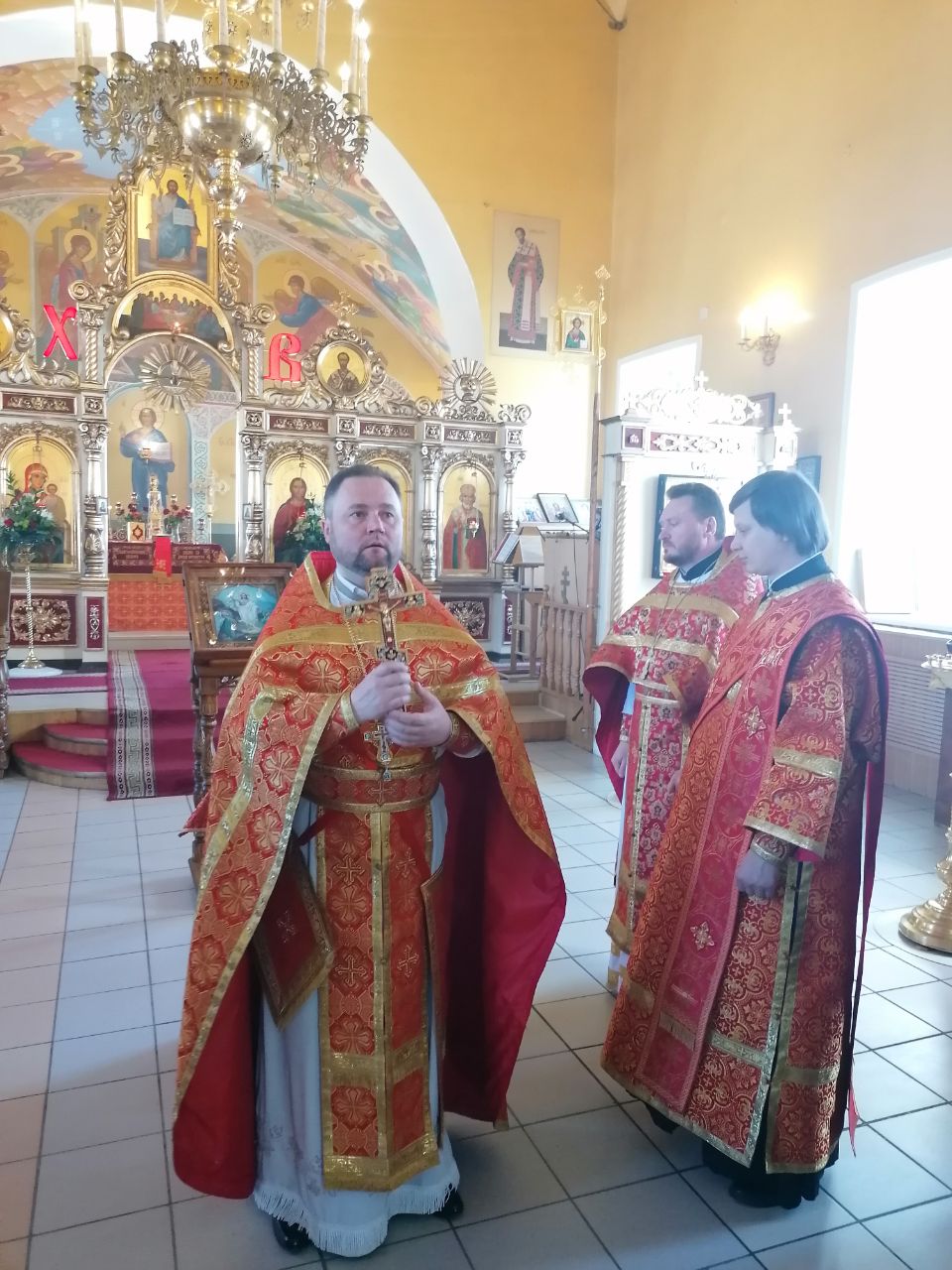 Протоиерей Александр Филиппов совершил литургию и благодарственный молебен за дарование Победы в Великой Отечественной войне