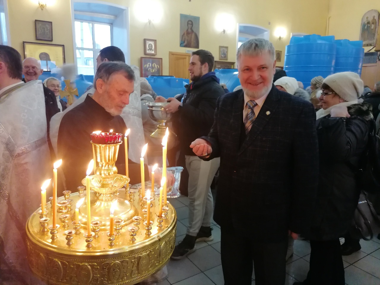 Празднование Крещение Господне