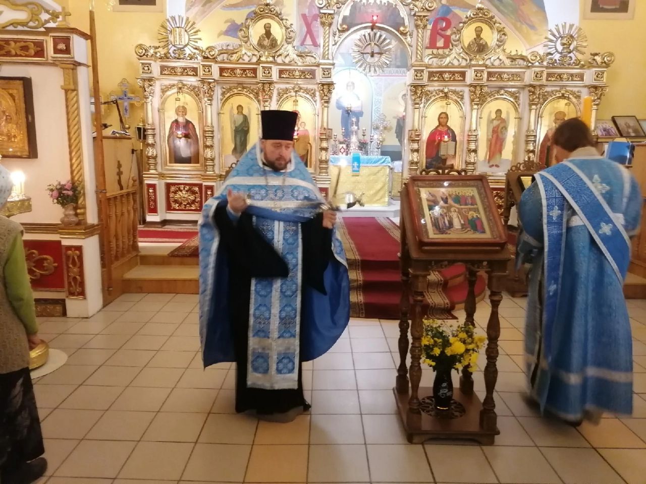 Всенощное бдение в канун праздника Покрова Пресвятой Богородицы 