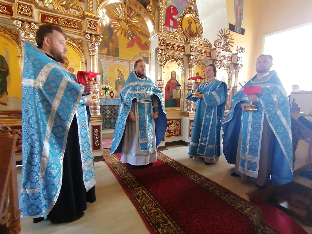 Празднование Благовещение Богородицы