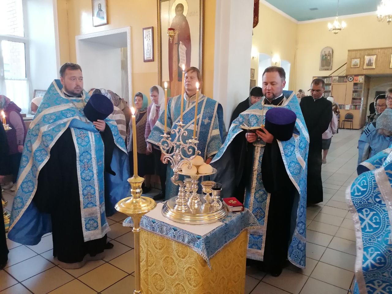 Всенощное бдение в канун праздника Рождества Пресвятой Богородицы 