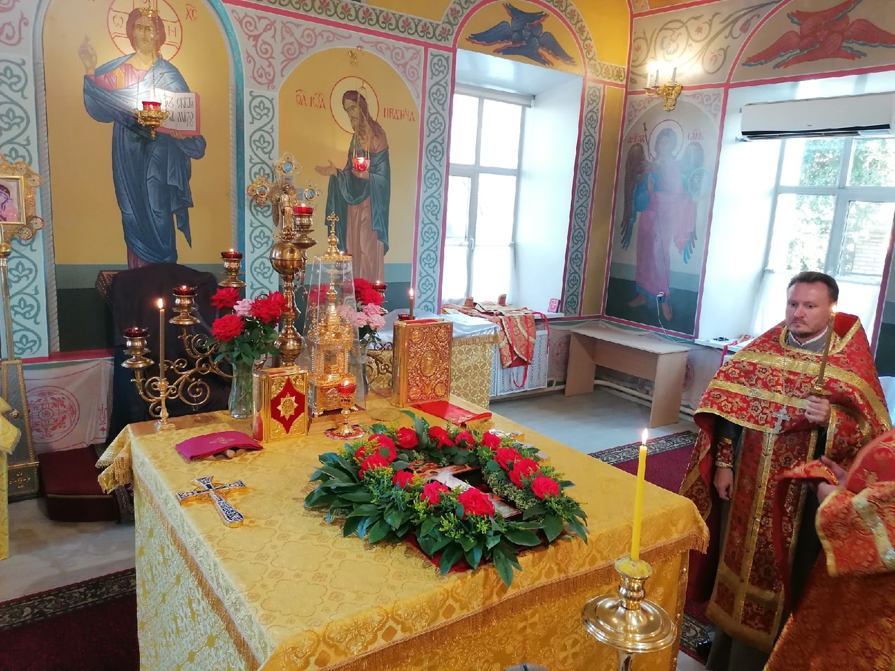 Всенощное бдение в канун праздника Происхождение Честных Древ Животворящего Креста Господня