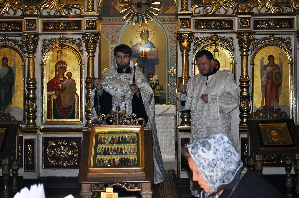 Заупокойное богослужение в канун Вселенской родительской субботы