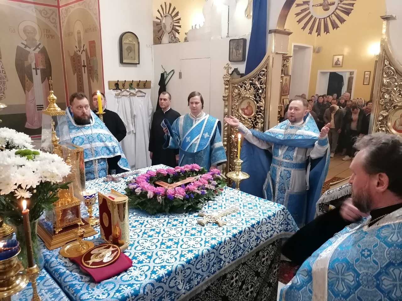 Всенощное бдение в канун Крестопоклонной Недели Великого поста и Благовещения