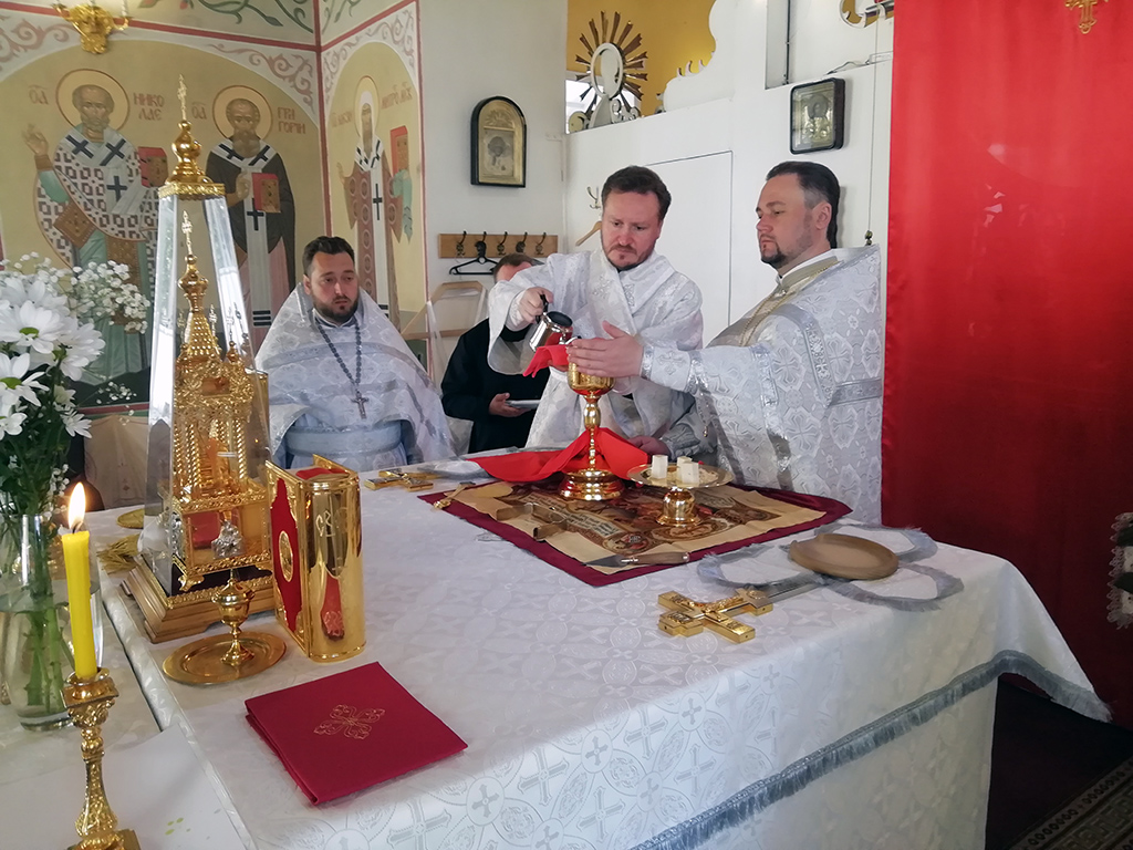 Литургия в субботу 6-ой седмицы по Пасхе