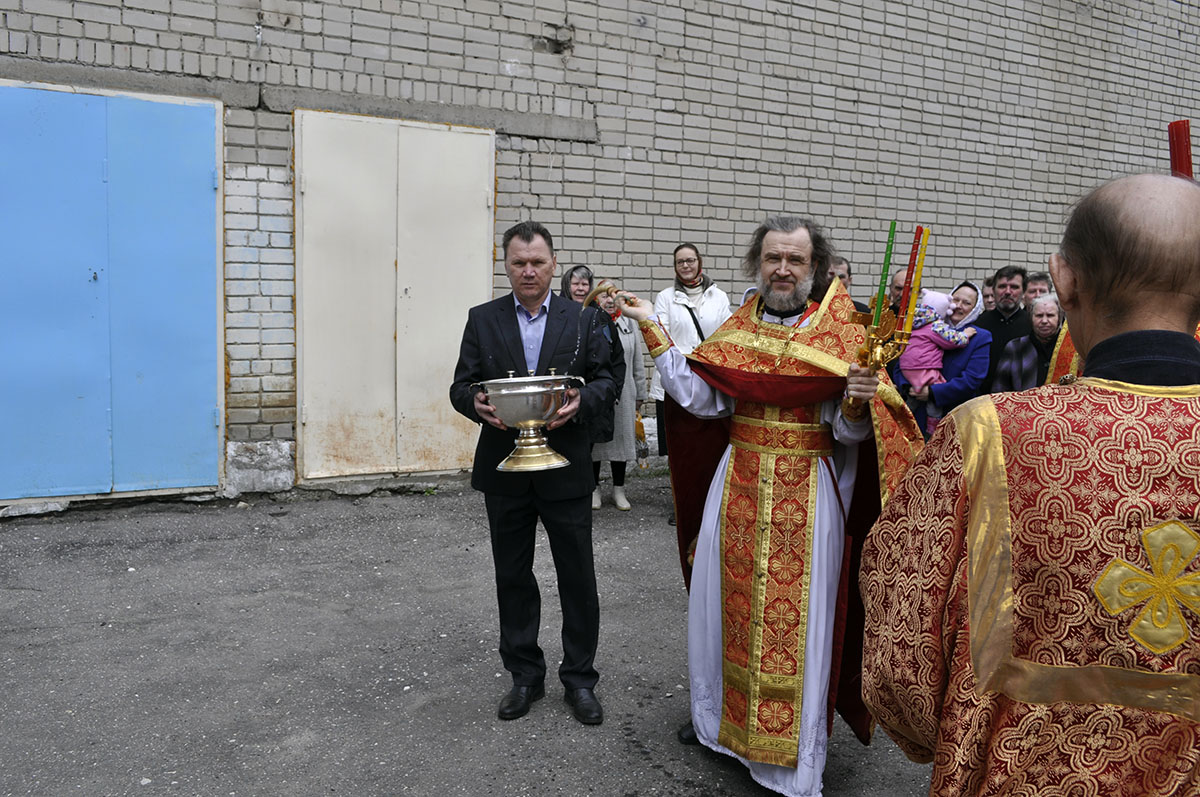 Празднование Антипасхи в Никольском храме