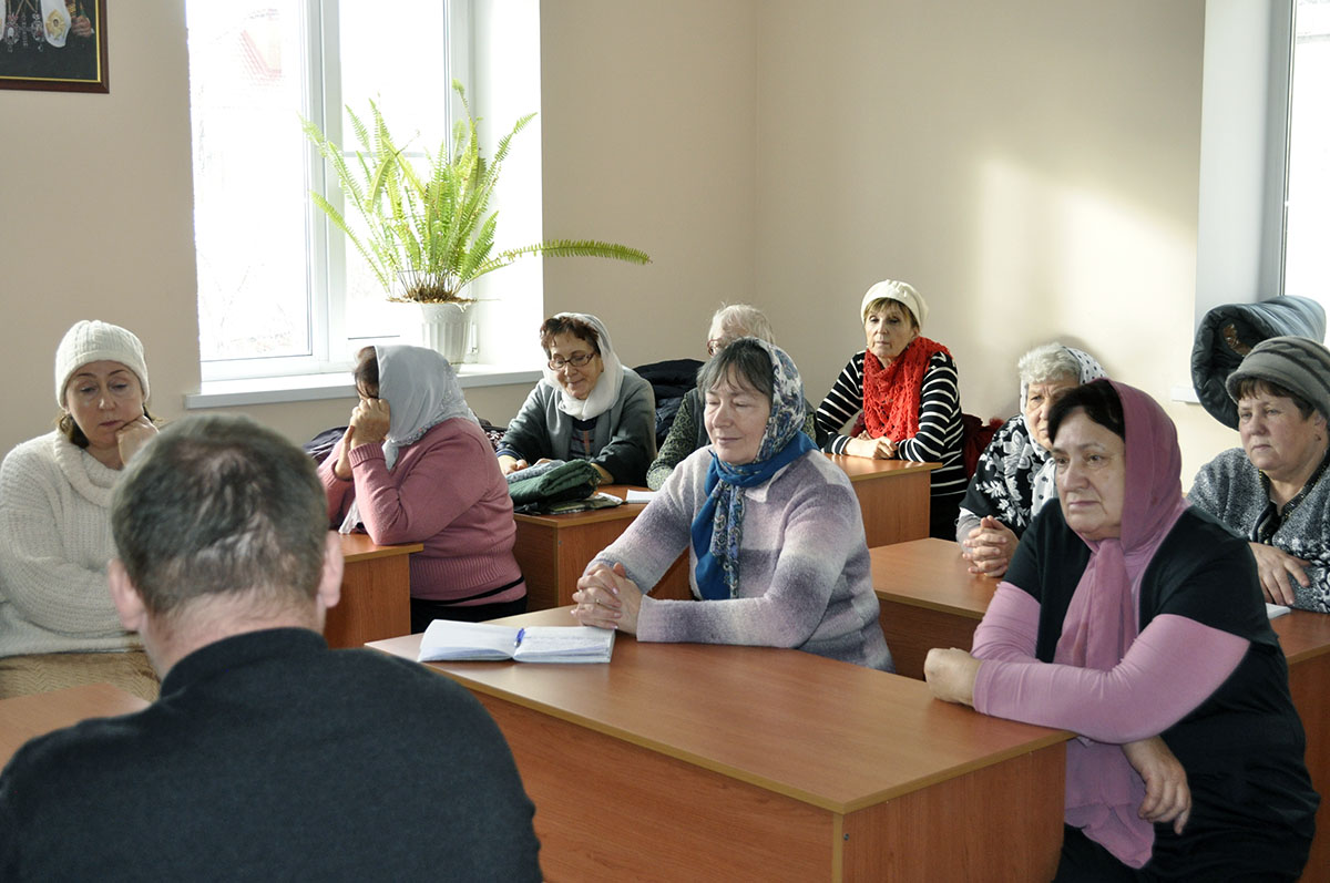 В нашем храме состоялся православный лекторий
