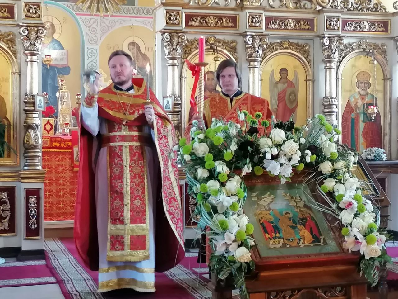 Празднование Радоницы в нашем храме