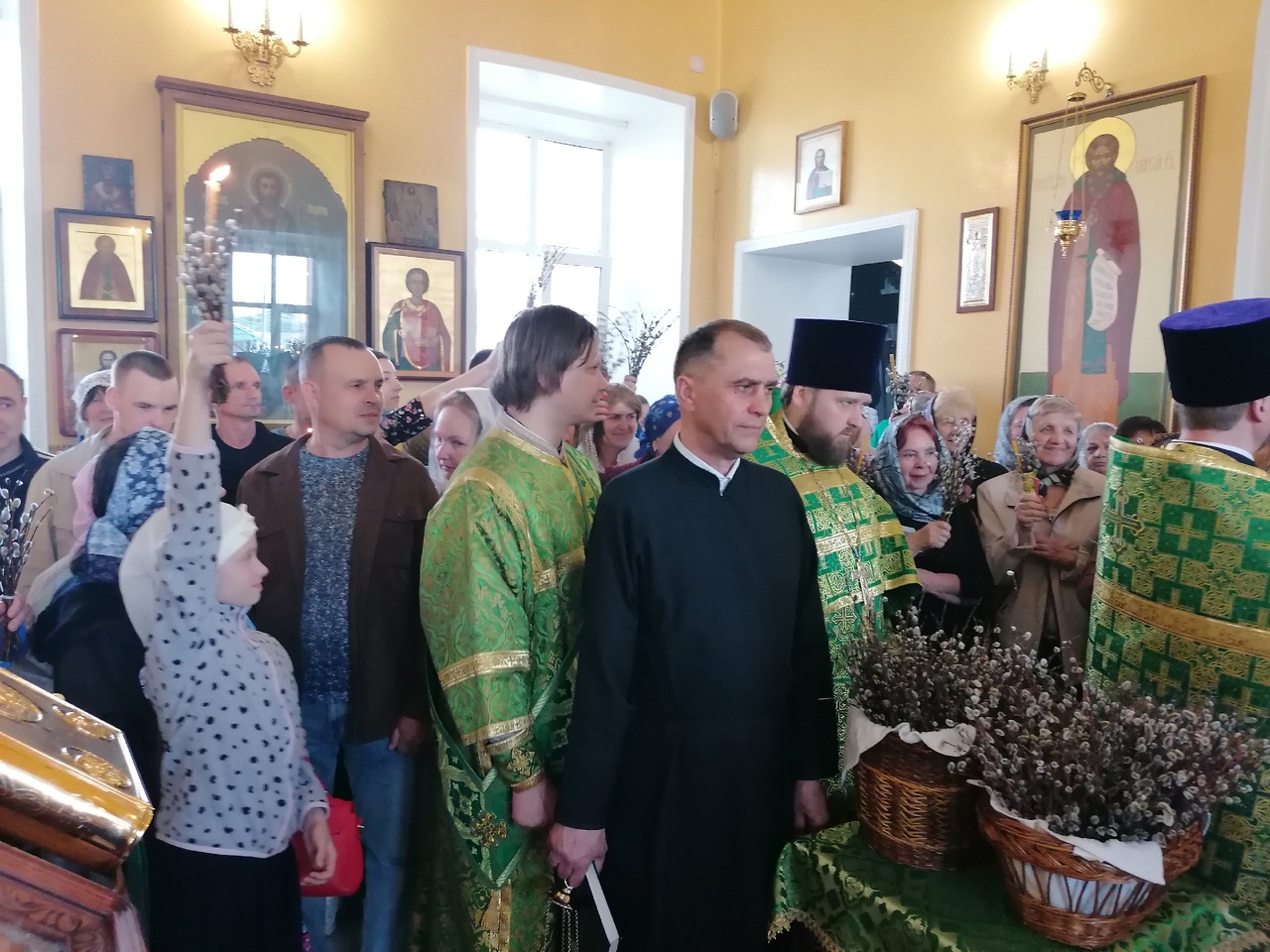 Всенощное бдение в канун Входа Господня в Иерусалим